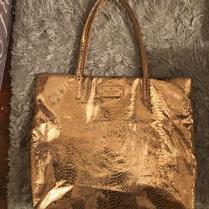 Kate spade gold tote